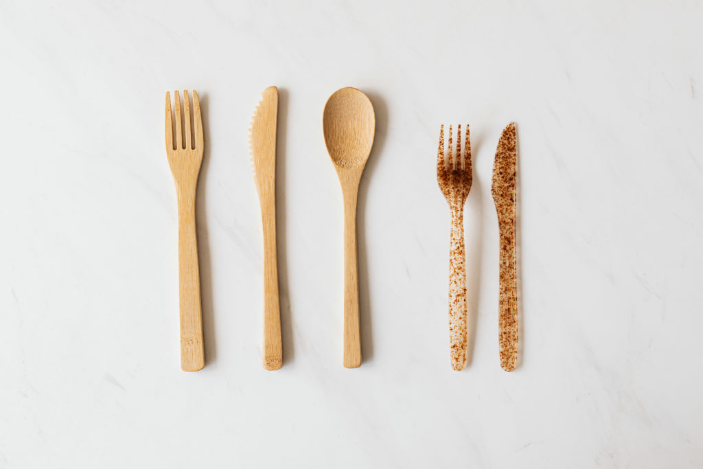 Ask restaurants not to include utensils or condiments with your food order Ask restaurants not to include utensils or condiments with your food order